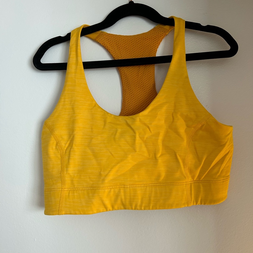 Outdoor Voices Bright Yellow Sports Bra